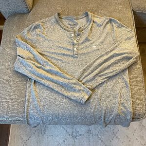Abercrombie and Fitch long sleeve henley small